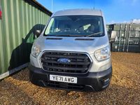 Used Ford Transit Trend 130 HP (95 kW) 2021 Silver Van