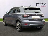 Usado VW T-Cross R-line 150 CV (110 kW) 2022 Gris SUV