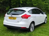 Used Ford Focus Titanium X 177 HP (130 kW) 2018 White Hatchback