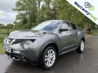 Gebraucht Nissan Juke Acenta Premium 117 PS (86 kW) 2015 Grau SUV