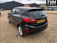 Used Ford Fiesta Titanium 125 HP (91 kW) 2017 Black Hatchback