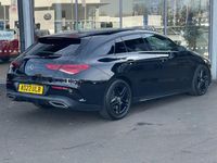 Used Mercedes CLA200 AMG line 2022 Black Estate
