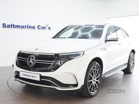 Used Mercedes EQC400 AMG line 300 kW (408 HP) 2021 White SUV