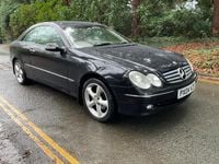 Used Mercedes CLK270 Elegance 2004 Black Coupe