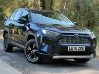 Used Toyota RAV4 218 HP (160 kW) 2020 Blue SUV