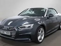 Used Audi Cabriolet S-Line 190 HP (139 kW) 2017 Grey Cabriolet