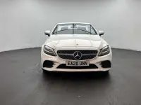 Used Mercedes C300 AMG line 245 HP (180 kW) 2020 White Cabriolet