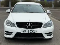 Used Mercedes C250 Sport Edition 2015 White Coupe
