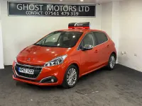 Used Peugeot 208 Allure 2017 Orange Hatchback