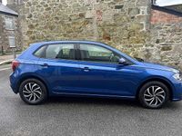 Used VW Polo Life 95 HP (69 kW) 2023 Blue Hatchback