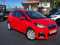Used Peugeot 108 Active 68 HP (50 kW) 2014 Red Hatchback