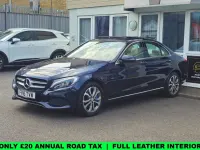 Used Mercedes C350e Premium 2016 Blue Sedan