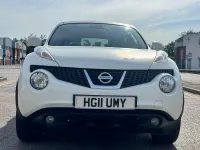 Used Nissan Juke Tekna 2011 White SUV