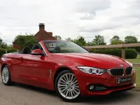 Used BMW 420 Luxury Line 2014 Red Cabriolet