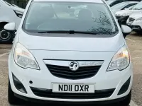 Second-hand Vauxhall Meriva 130 CP (95 kW) 2011 Alb Monovolum