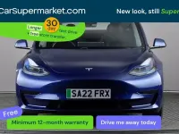 Usado Tesla Model 3 Standard Range 208 kW (283 HP) 2021 Azul Sedan