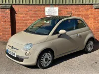 Used Fiat 500 Lounge 2013 Beige Hatchback