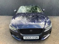 Used Jaguar XE R-Sport 163 HP (119 kW) 2015 Blue Sedan