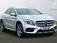 Used Mercedes GLA220 AMG line 177 HP (130 kW) 2018 Silver SUV