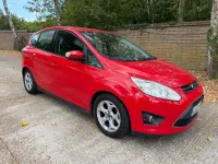 Used Ford C-MAX Zetec 103 HP (75 kW) 2012 Red MPV