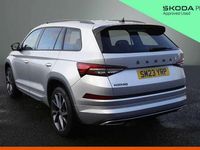 Used Skoda Kodiaq SportLine 150 HP (110 kW) 2023 Brilliant silver metallic SUV