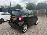 Used Smart ForTwo Coupé Passion 71 HP (52 kW) 2017 Black Coupe