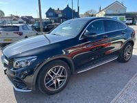 Usado Mercedes GLC220 AMG line 170 HP (125 kW) 2018 Preto Coupé