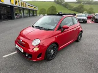 Used Abarth 595 140 HP (102 kW) 2016 Red Cabriolet