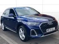 Used Audi Q5 S-Line 204 HP (150 kW) 2024 Blue SUV