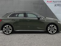 Used Audi A3 S-Line 147 HP (108 kW) 2025 Green Hatchback