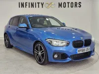 Used BMW 118 M Sport 2018 Blue Hatchback