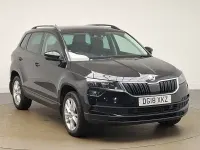 Used Skoda Karoq SE Technology 150 HP (110 kW) 2018 Black SUV