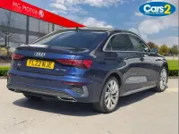 Used Audi A3 S-Line 190 HP (139 kW) 2022 Blue Sedan