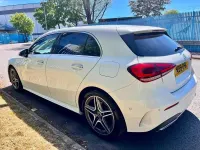 Used Mercedes A180 AMG line 116 HP (85 kW) 2019 White Hatchback