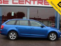 Used Skoda Octavia SE L 150 HP (110 kW) 2015 Blue Estate