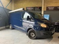 Usado Ford Transit Custom 100 HP (73 kW) 2014 Azul Van