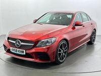 Usado Mercedes C300 AMG Line Premium 258 CV (189 kW) 2018 Rojo Berlina