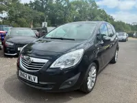 Used Vauxhall Meriva 100 HP (73 kW) 2012 Black MPV
