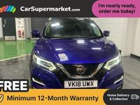 Used Nissan Qashqai Tekna 110 HP (80 kW) 2018 Blue SUV