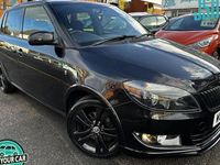 Used Skoda Fabia 105 HP (77 kW) 2014 Black Hatchback