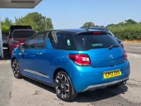 Used Citroën DS3 90 HP (66 kW) 2012 Blue Hatchback