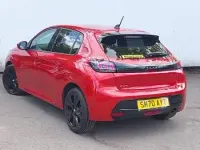 Second-hand Peugeot 208 Allure 100 CP (73 kW) 2020 Roșu Hatchback