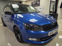 Used Skoda Fabia Colour Edition 95 HP (69 kW) 2017 Blue Hatchback