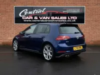 Used VW Golf VII GTD 184 HP (135 kW) 2018 Blue Hatchback