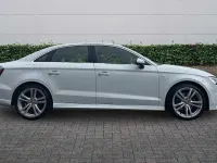 Used Audi A3 S-Line 150 HP (110 kW) 2019 White Sedan