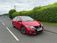 Used Honda Civic SE Plus 142 HP (104 kW) 2016 Red Hatchback
