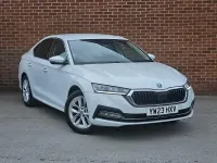 Used Skoda Octavia SE L 110 HP (80 kW) 2023 White Hatchback