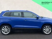 Used Skoda Karoq SE L 108 HP (79 kW) 2022 Blue SUV
