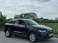 Używany Audi Q3 2014 Czarny SUV