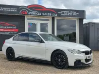Begagnad BMW 335 M Sport 313 HK (230 kW) 2014 Vit Sedan